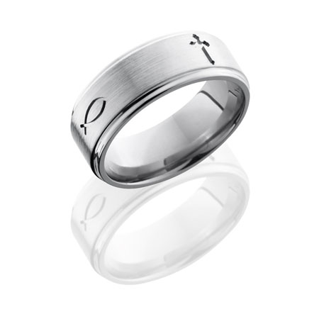 Titanium Christian Wedding Ring Unique Titanium Wedding Rings