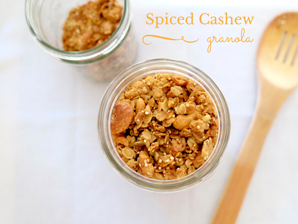 spiced cashew granola 2