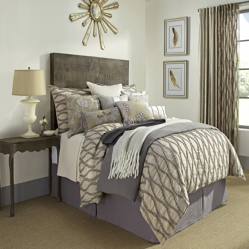 Fraying Gray Bedding Set Duvet Cover And 2 Oversized Euro Shams With Sham Inserts Jenny Reimold - Euro Sham Bedding Set Fraying Gray Bedding Set Duvet Cover And 2 Oversized Euro Shams With Sham Inserts Jenny Reimold - Euro Sham Bedding Set