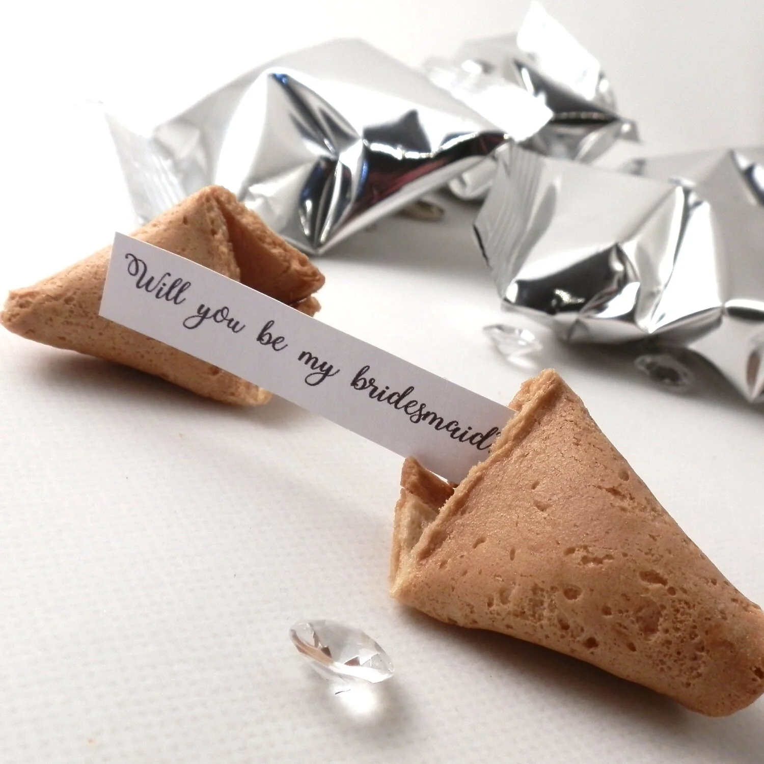 Gold wrapper Wedding Quotes Wedding Fortune Cookies Wedding Favours Box