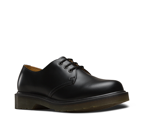 Dr Martens - 1462 PW Polished Black Smooth -11834006 -SALE!! DISCONTINUED — M & Michaels Footwear