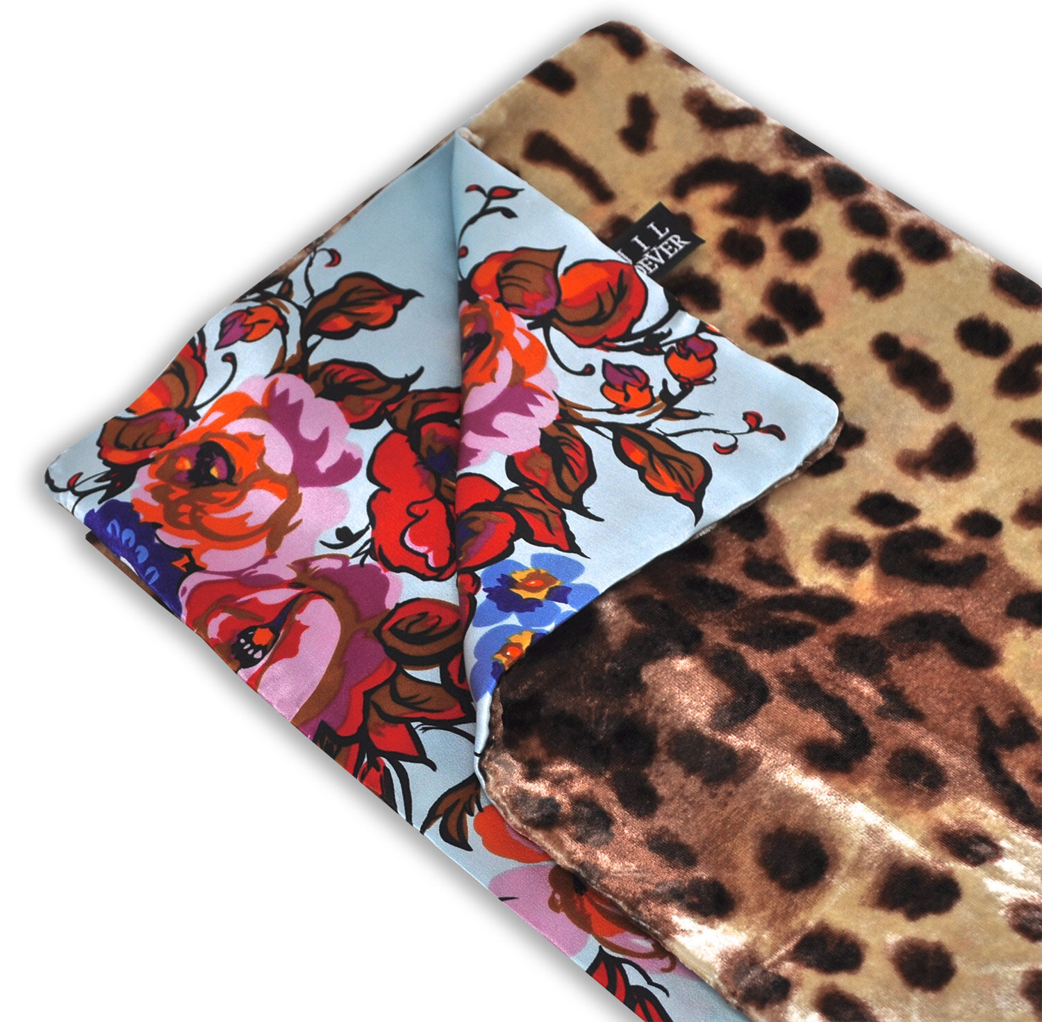 Echo Butterfly Leopard Print Silk Scarf - 100% Exclusive