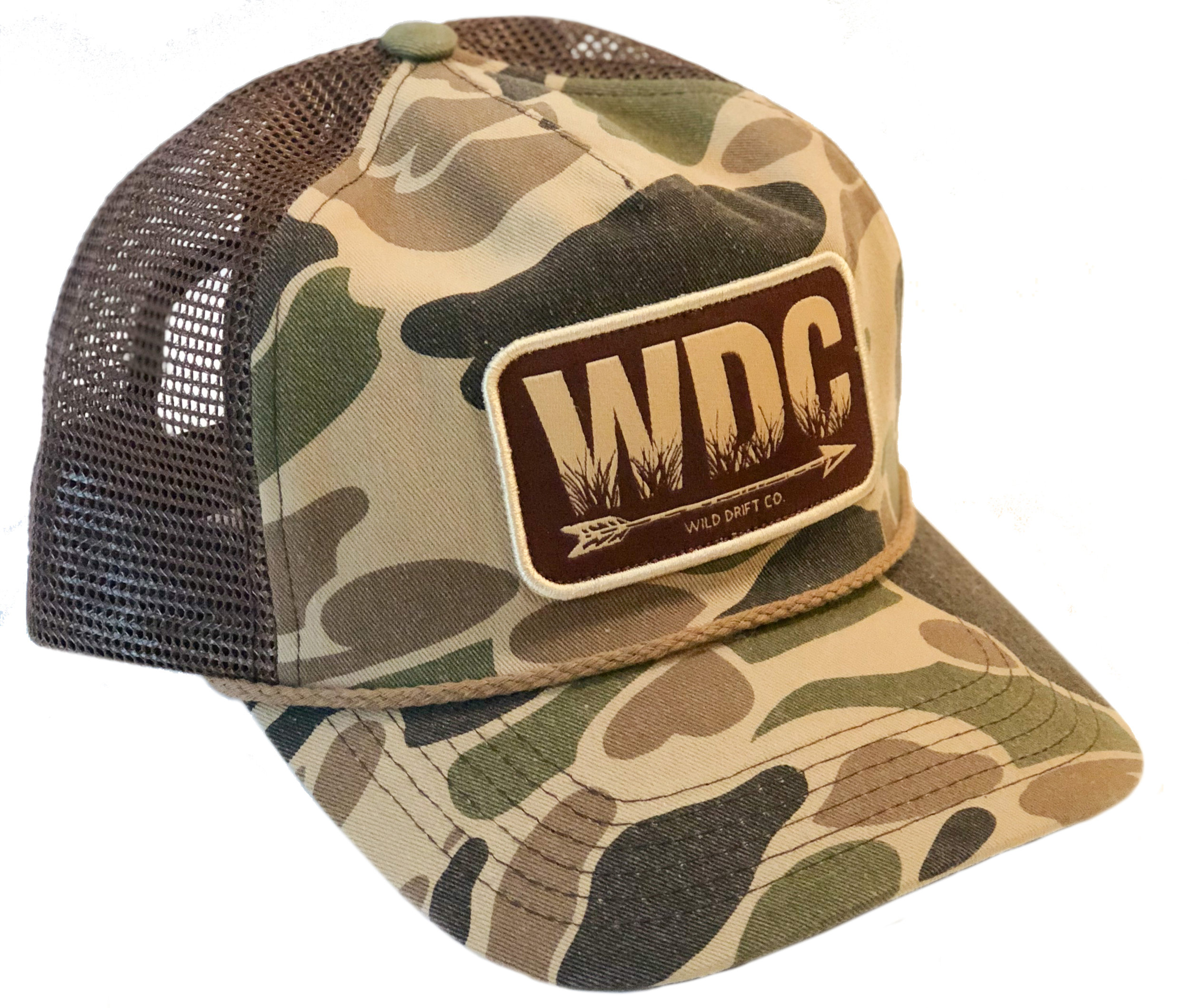 old school camo hat