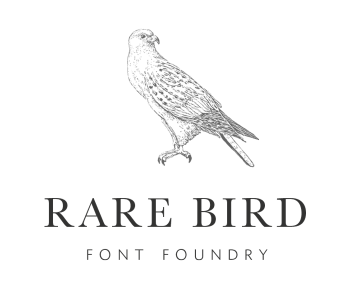 RARE BIRD FONT FOUNDRY