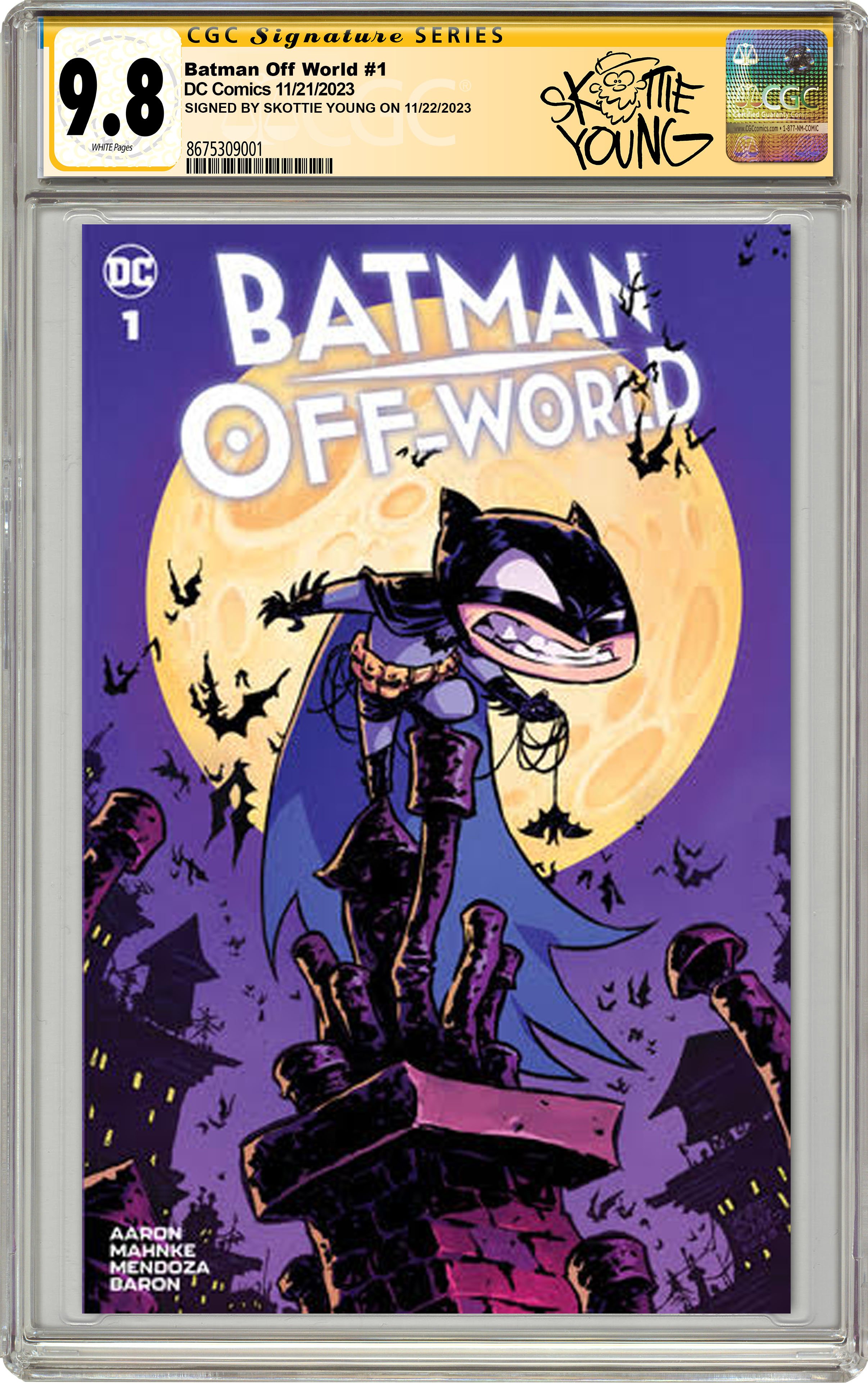 BATMAN #1 FACSIMILE EDITION FOIL CGC 9.8
