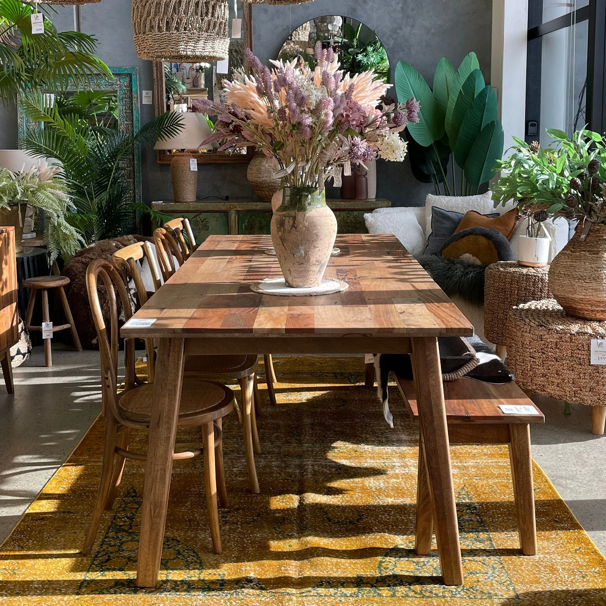 Sleek Dining Table Loft Furniture New Zealand