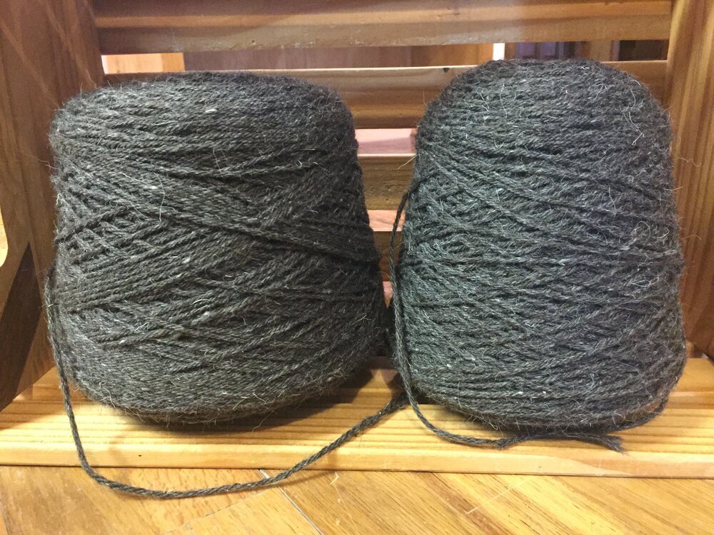 Rug Yarn - Soft Black