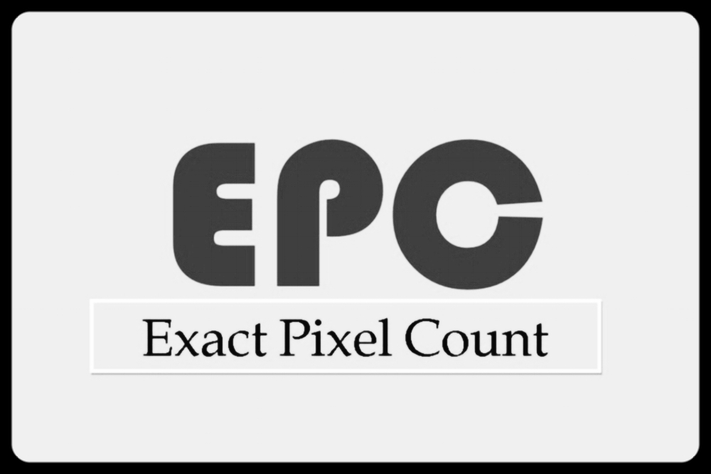 Exact Pixel Count Photography