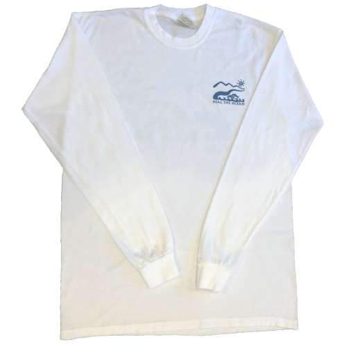 Men's Long Sleeve Shirt — Heal The Ocean