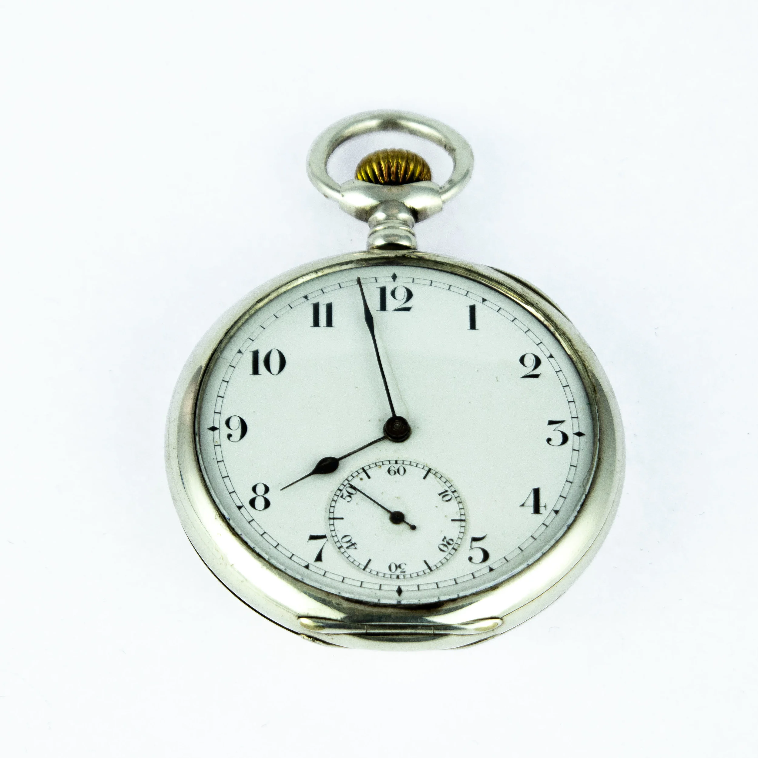 antique silver pocket watch