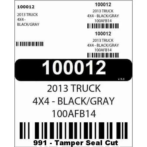 Zebra Printer Labels - SECURE SOLUTIONS