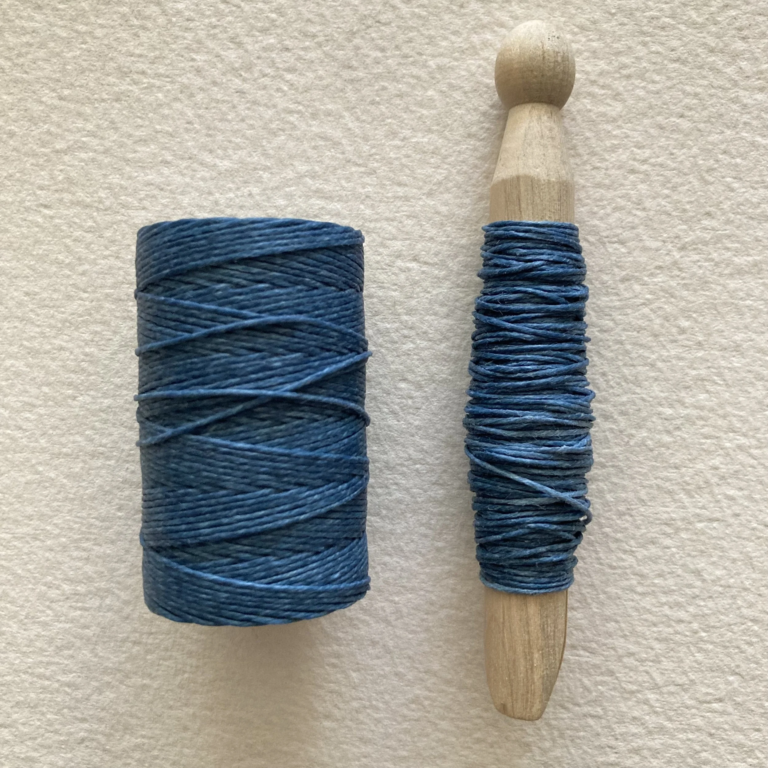 Irish Waxed Linen Thread {4-ply} — Bari Zaki Studio