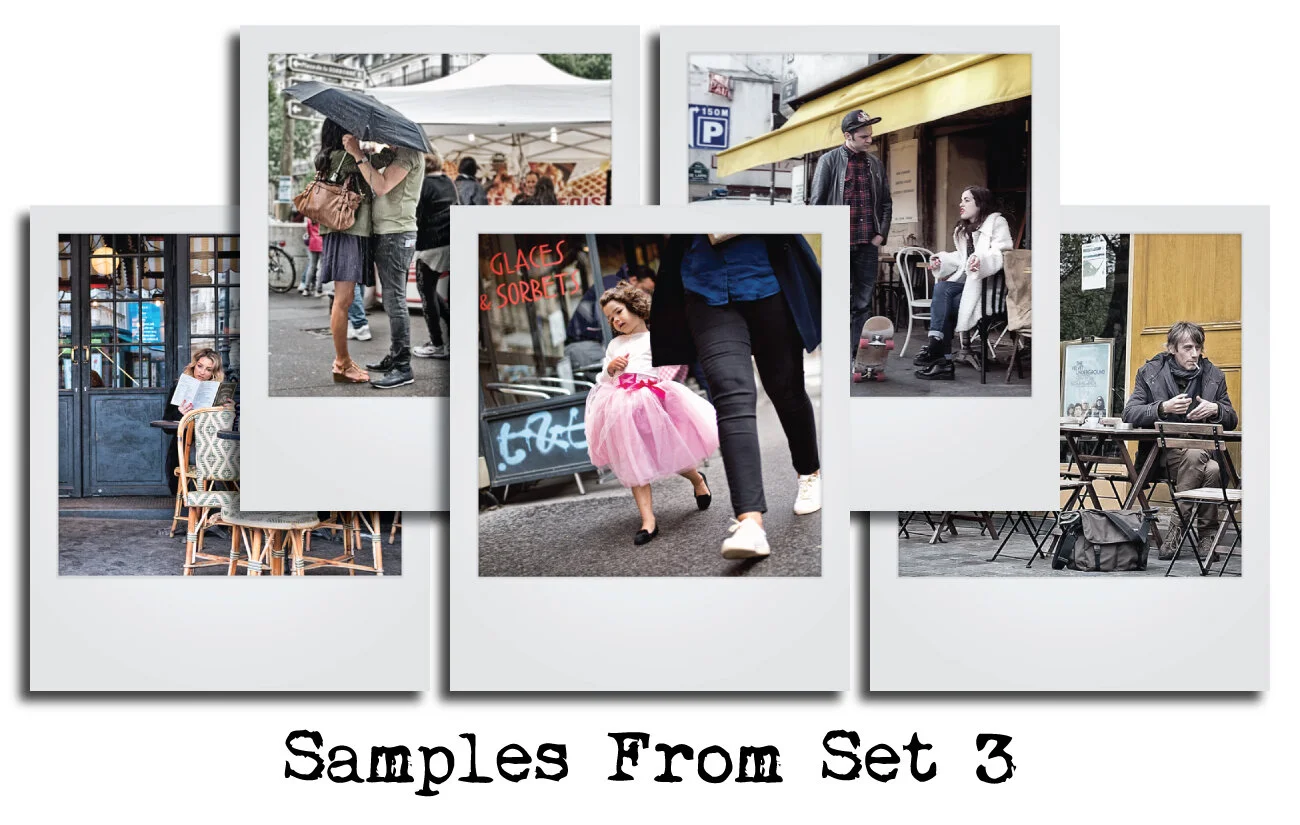 polaroid type prints