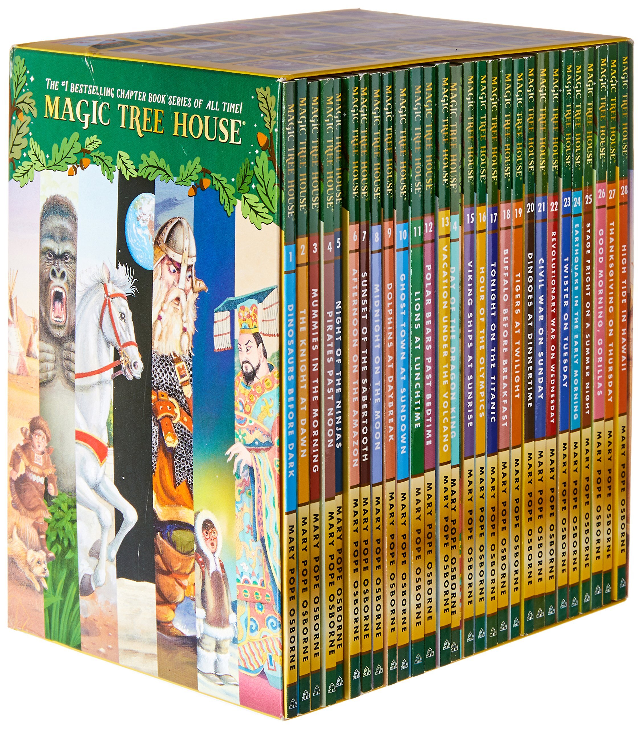 A Lot Of 4 Magic Tree House Books Set By Mary Pope Osborne 4 Titles