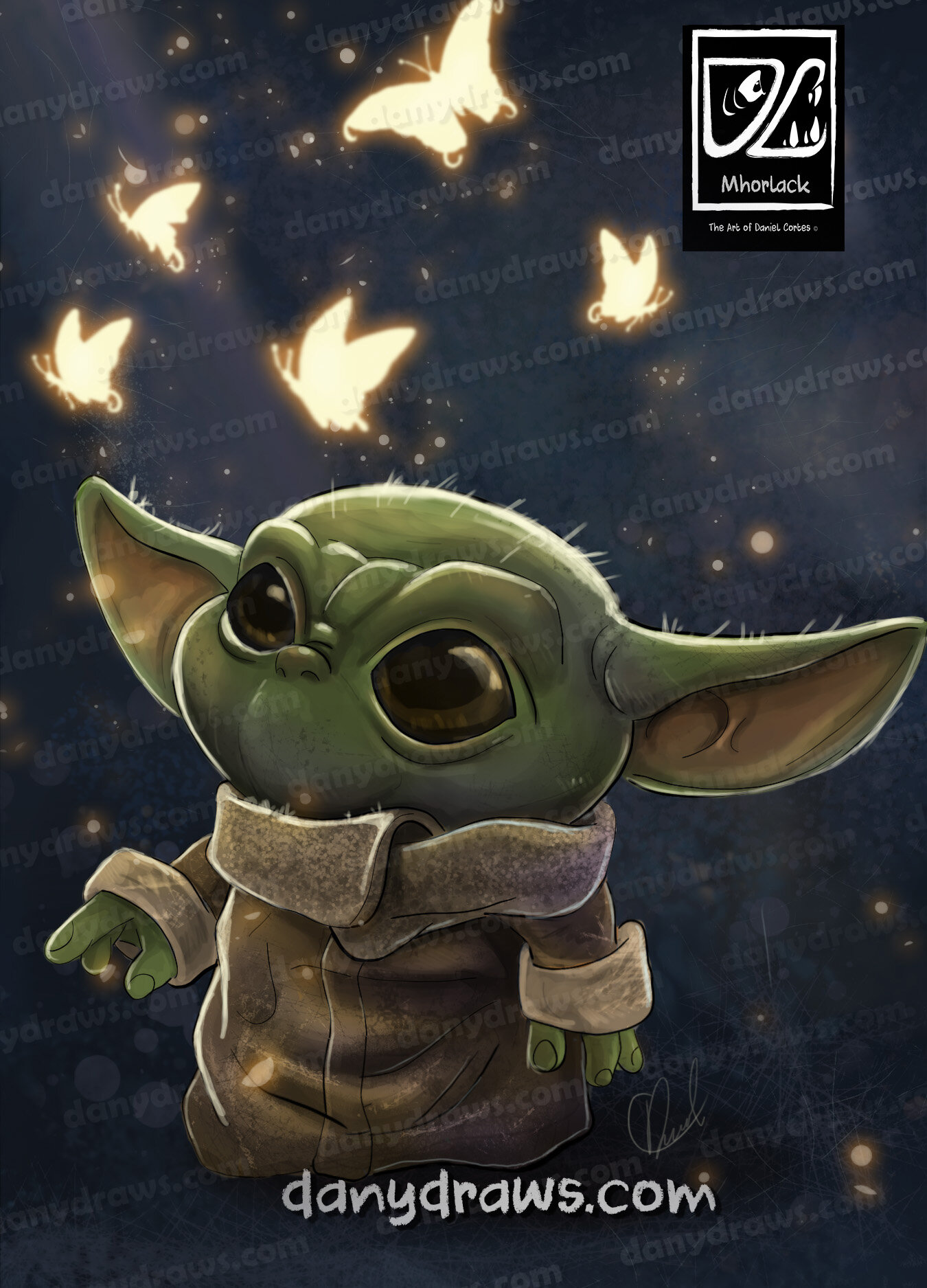 Baby Yoda — Mhorlack