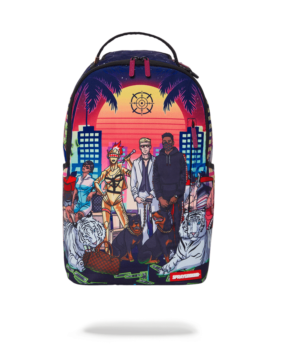 LOBO NEGRO — SPRAYGROUND 305 BACKPACK 