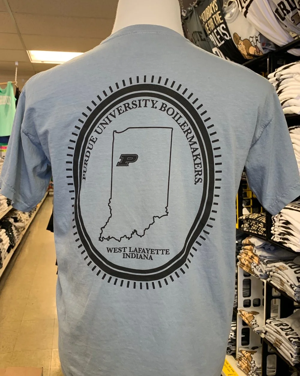 Discount Den Purdue University Indiana Comfort Colors Pocket T