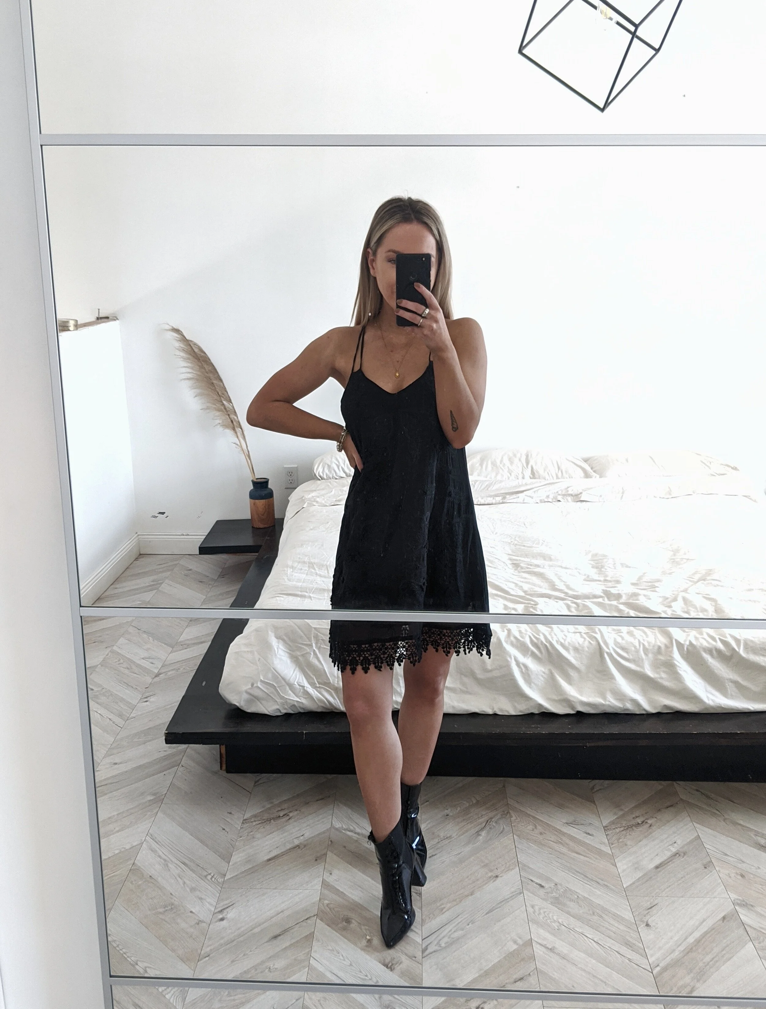 dressy little black dress