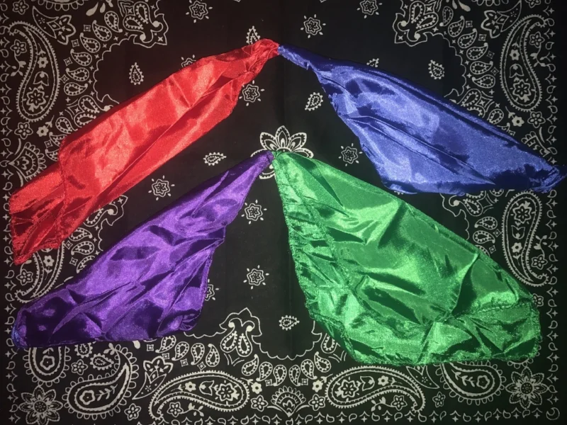 Double Color Changing Scarves Dynomite Magic