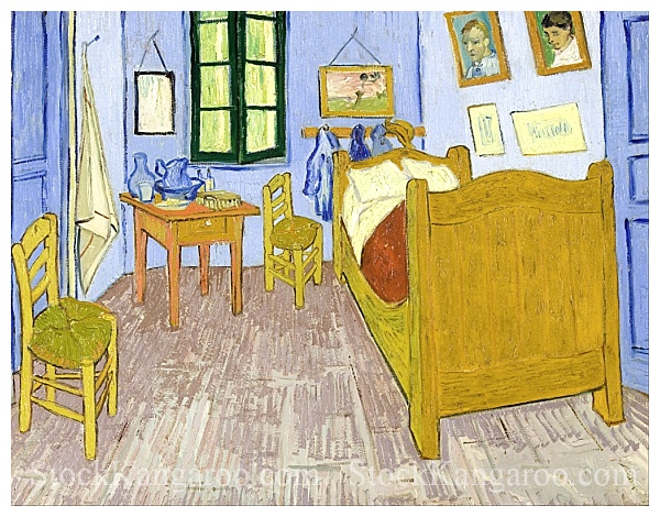 Bedroom In Arles By Vincent Van Gogh Painted In 1889 High