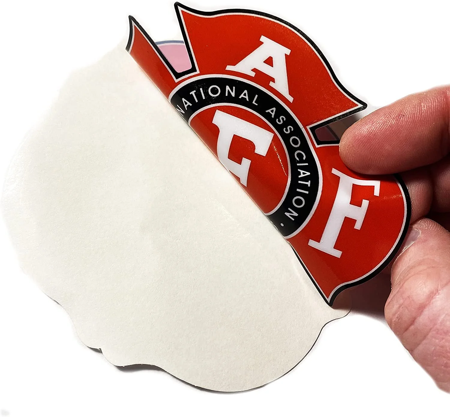 thumbnail image 2 of Star Of Life & Thin Red Line Firefighter Decal - 4" Vinyl Sticker For Cars & More 2 of 12