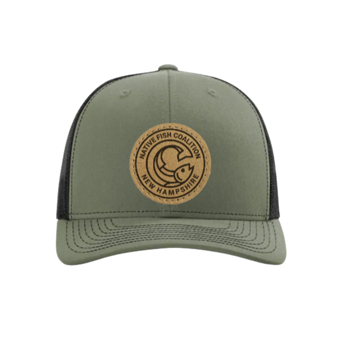 Classic Trucker - Leather Patch / State (Multiple Options) — Native Fish  Coalition