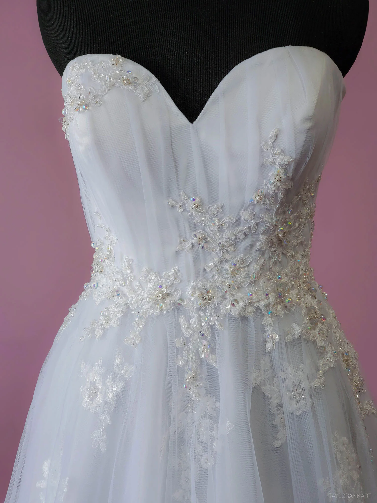 bubble wrap wedding dress