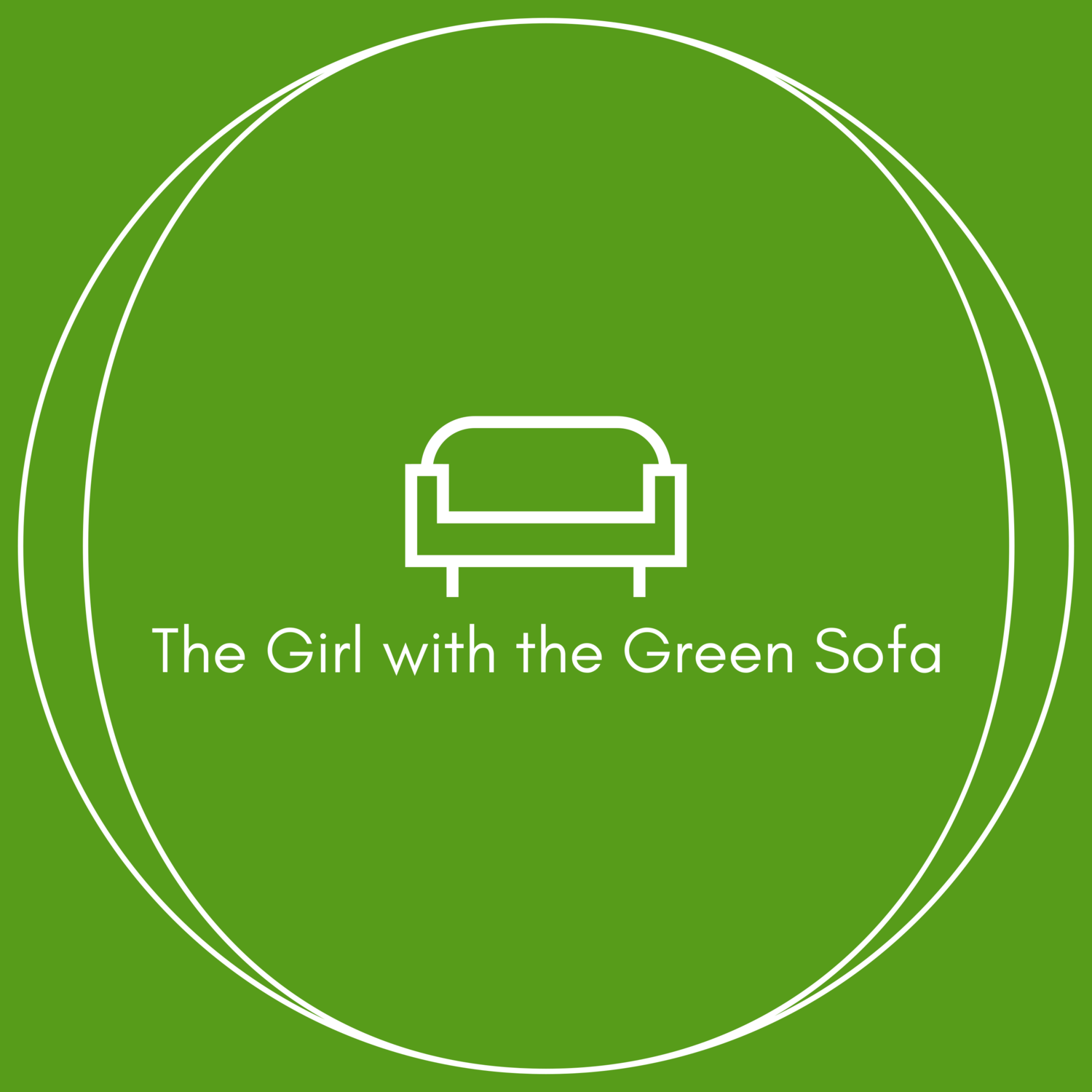 The Girl with The Green sofa