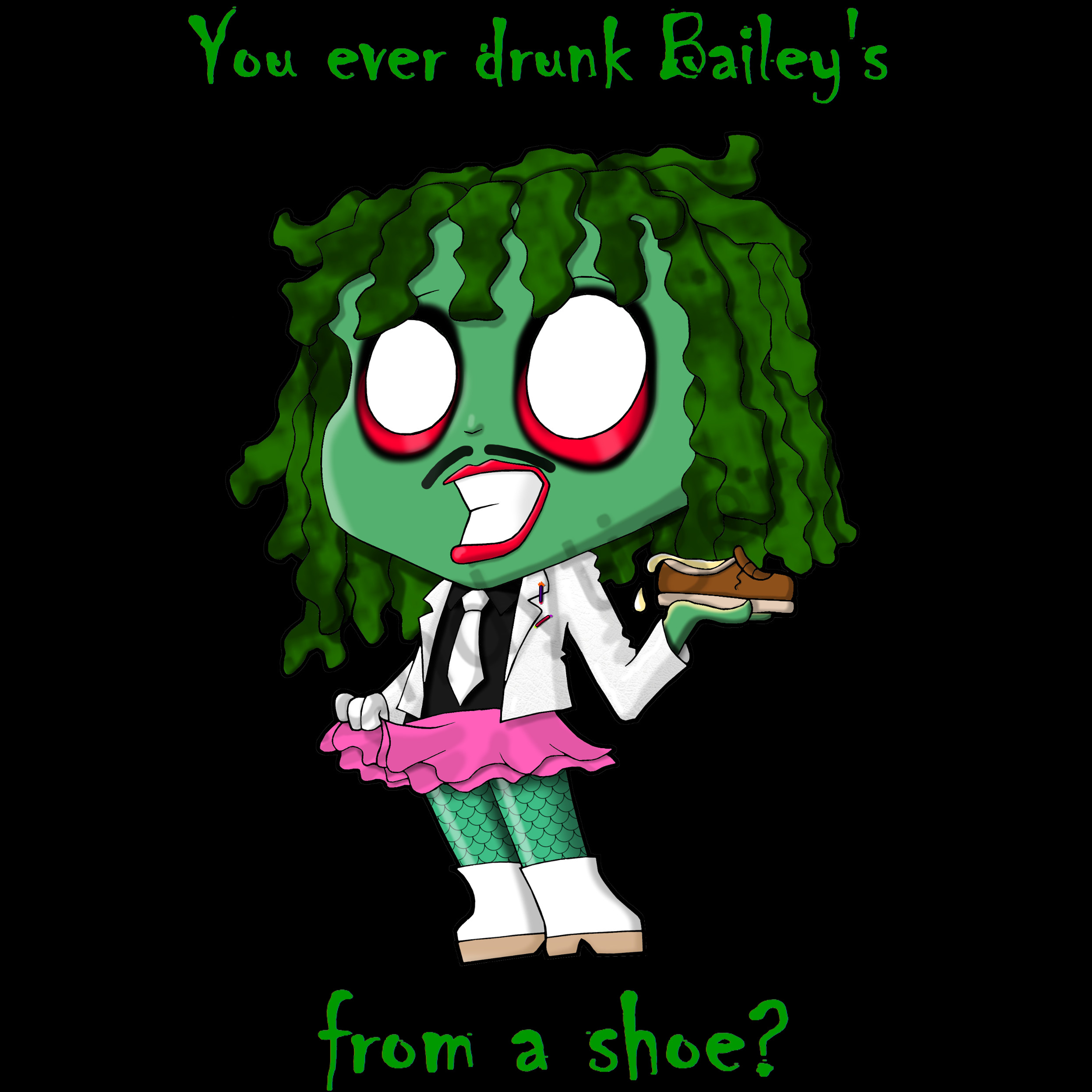 Mighty Boosh Old Gregg Inspired Chibi Tee Choose Your Quote 1 6 The Dandy Tiger