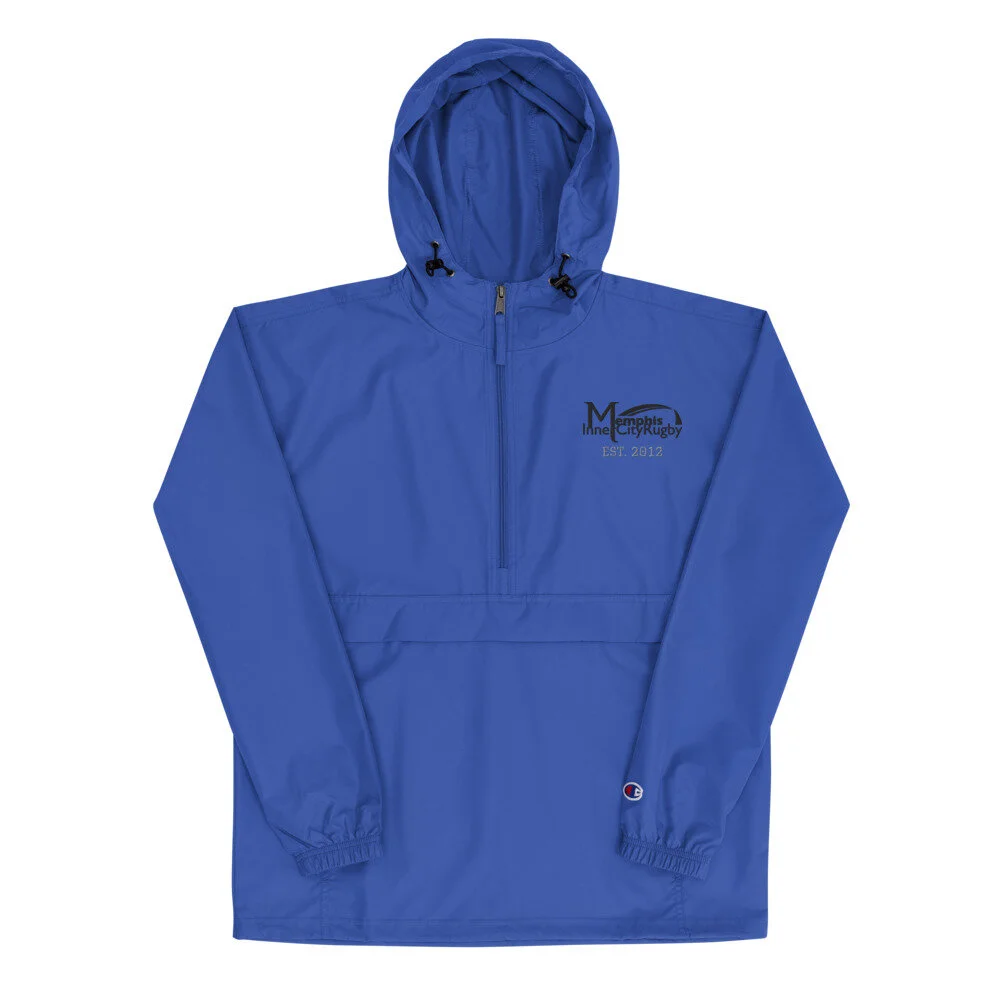 Embroidered Champion Packable Jacket 