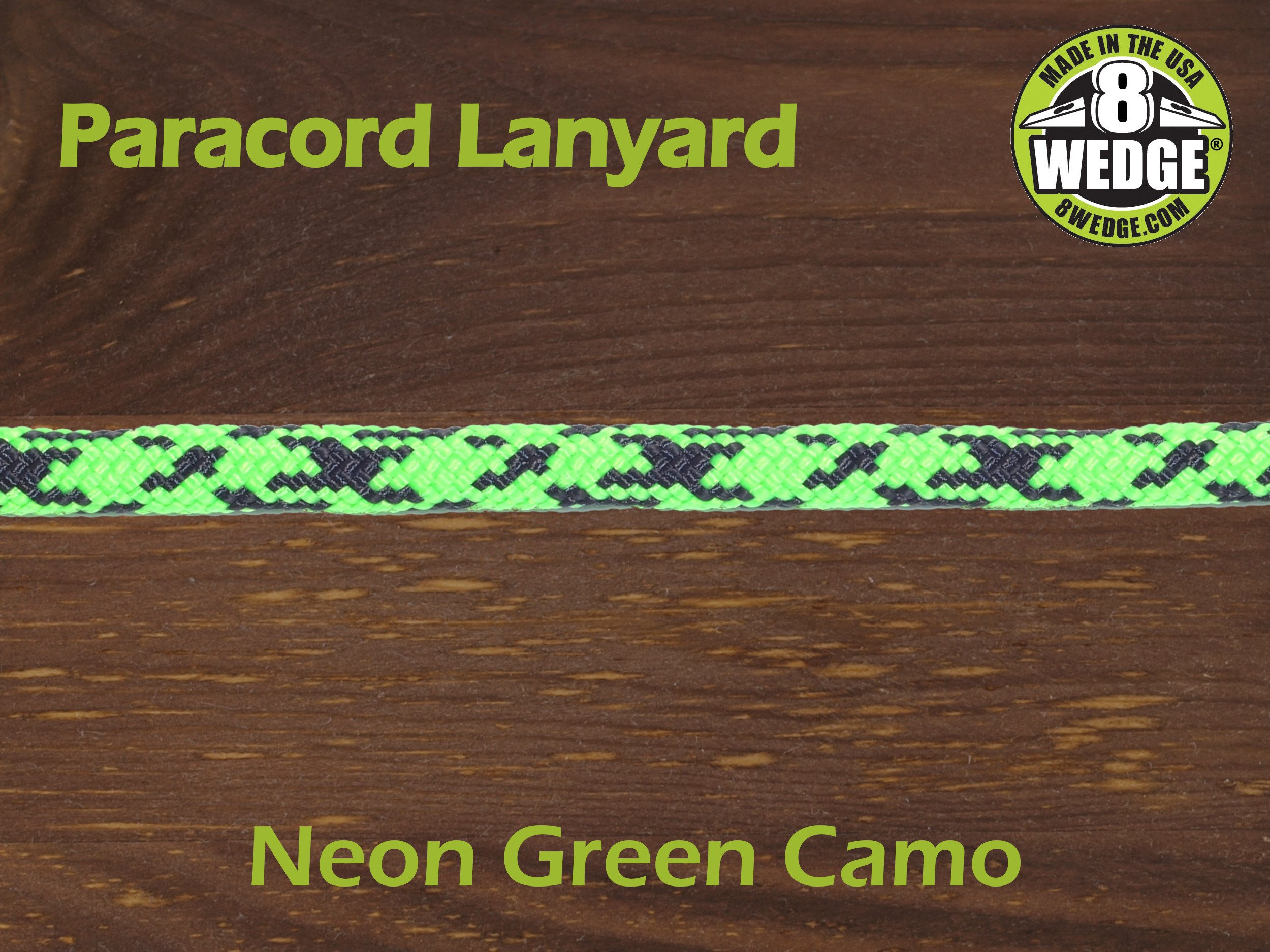 Paracord Lanyard for 8 WEDGE, Gas Tags & More! — R.J. Machine