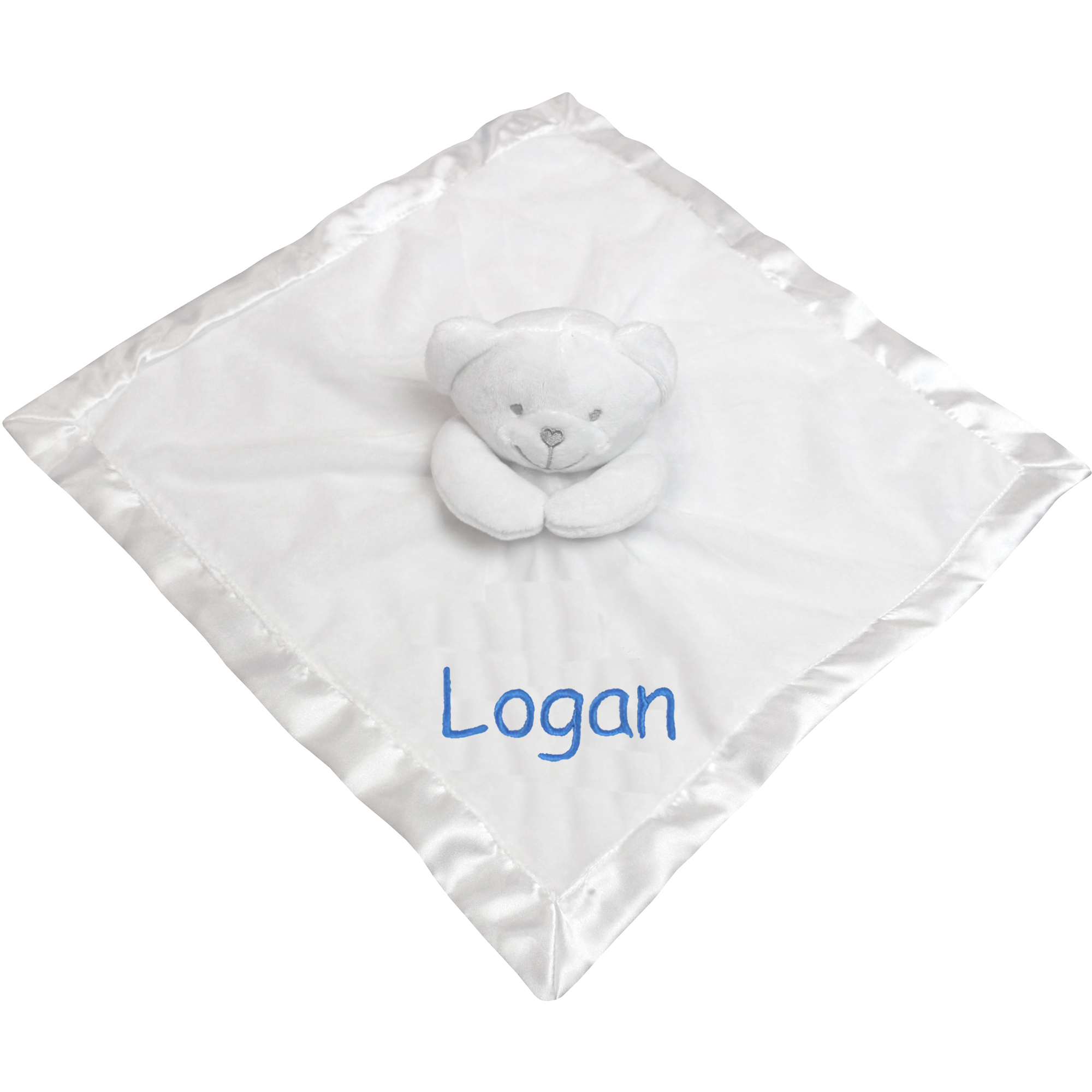 personalised teddy comforter