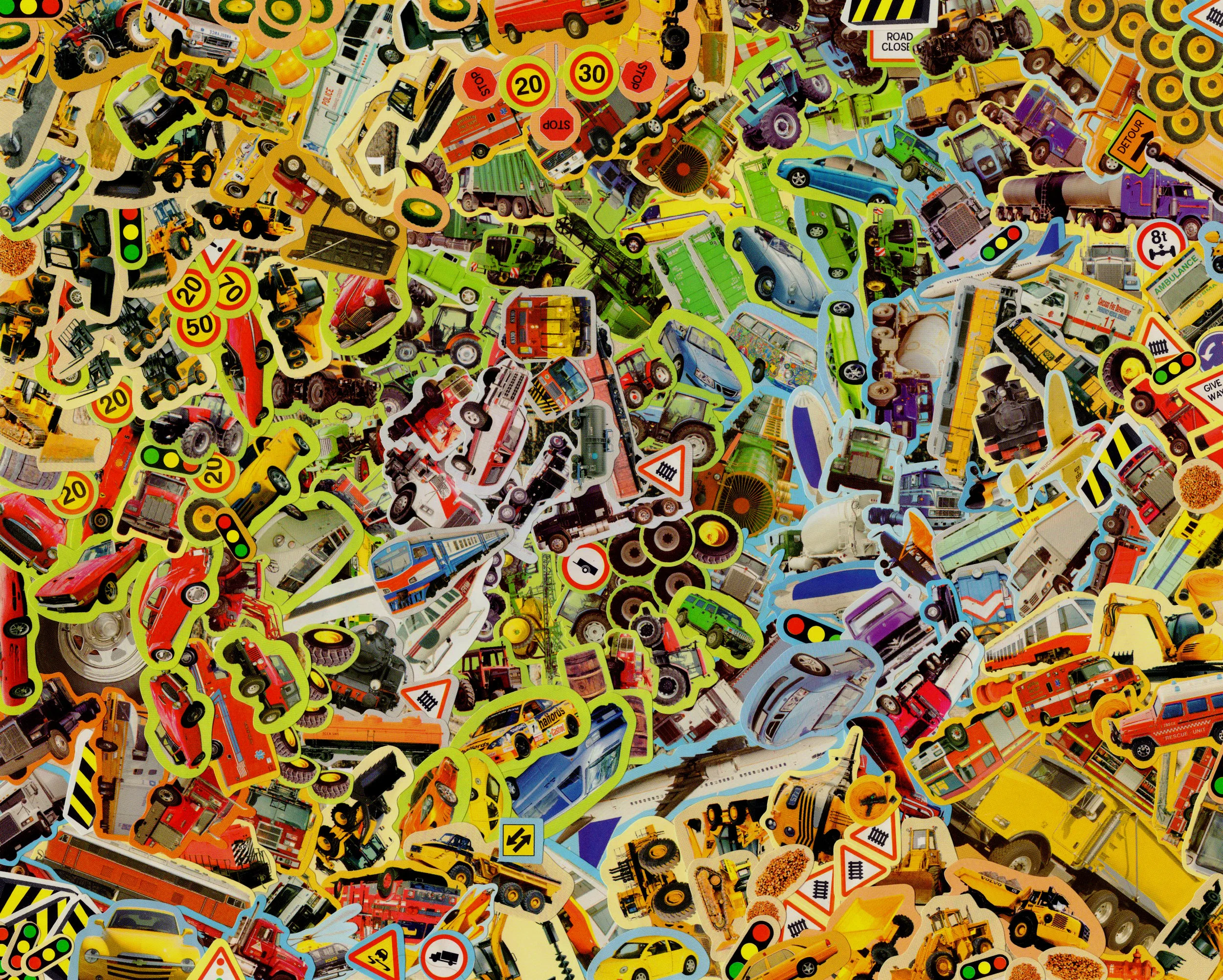 sticker collage