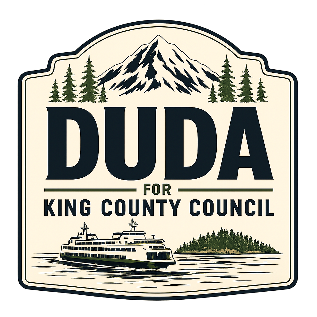 DUDA FOR KING COUNTY COUNCIL