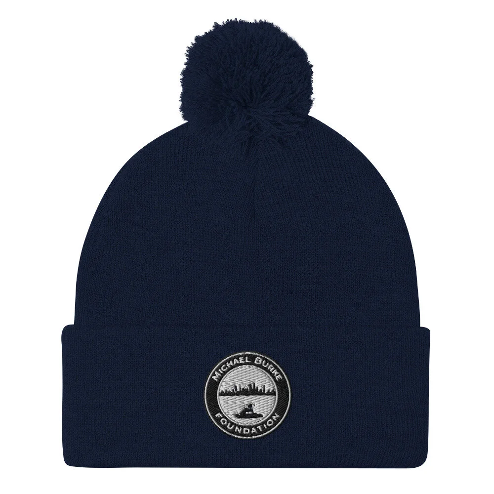 【みっちゃん】CASHMERE PON PON BEANIE Chunky Ribbed Cashmere Hat with Fur Pom – SofiaCashmere