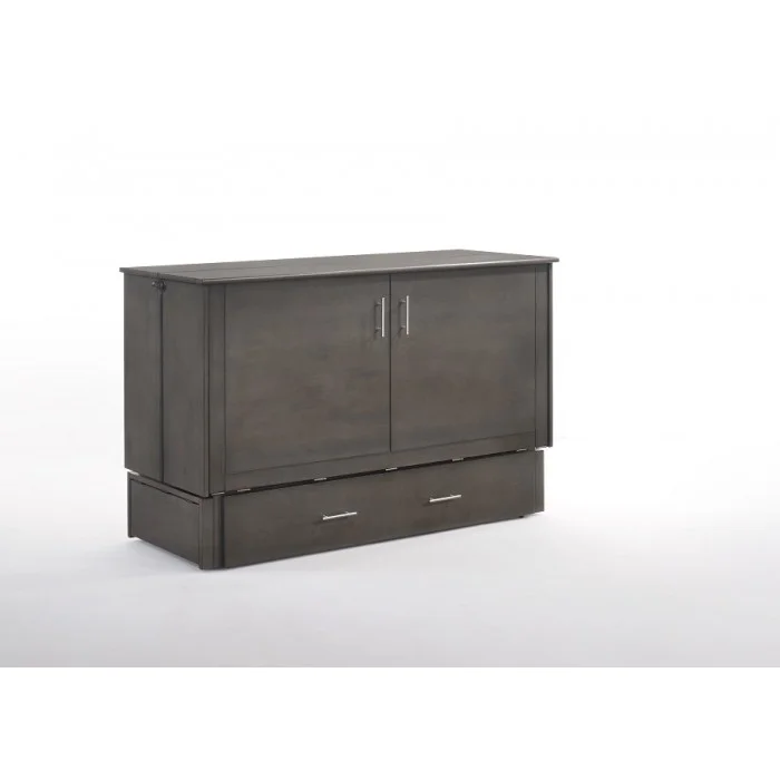 Sagebrush Stone Washed Murphy Cabinet Bed By Night And Day Sagebrush Stone Washed Murphy Cabinet