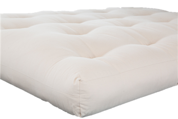 Erasure porter Kompliment 8" 100% Organic Cotton, Wool & Latex Core Mattress — The Futon Company