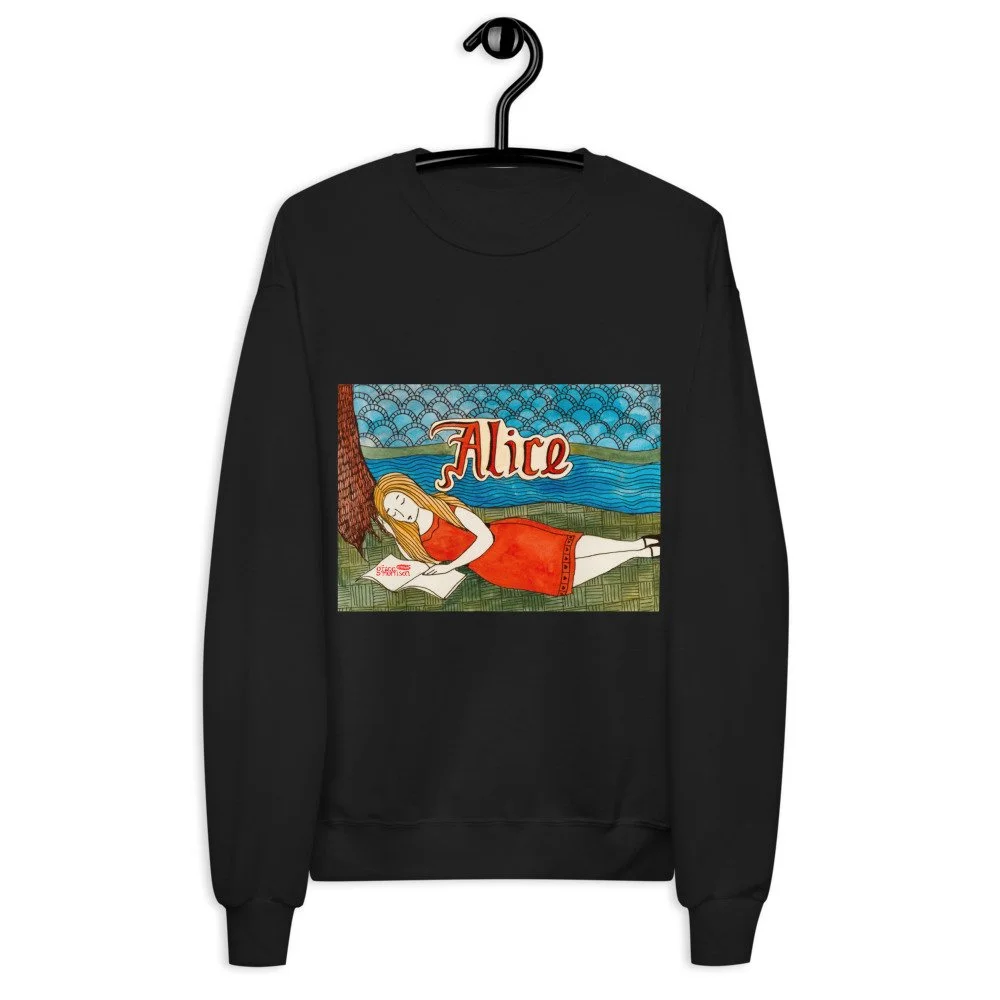Alice Unisex Fleece Sweatshirt | Hanes P160 — Grace Morrison