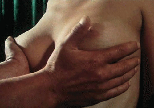 Male Hands On Tits.