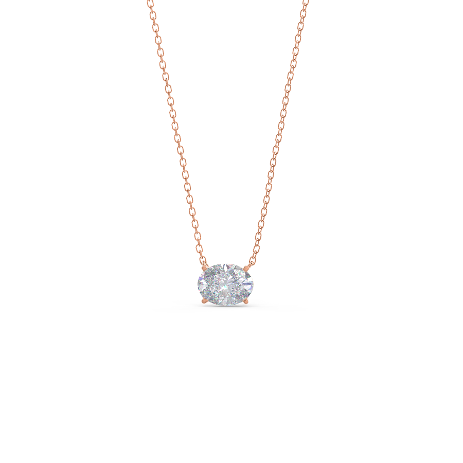 East-West Oval Pendant