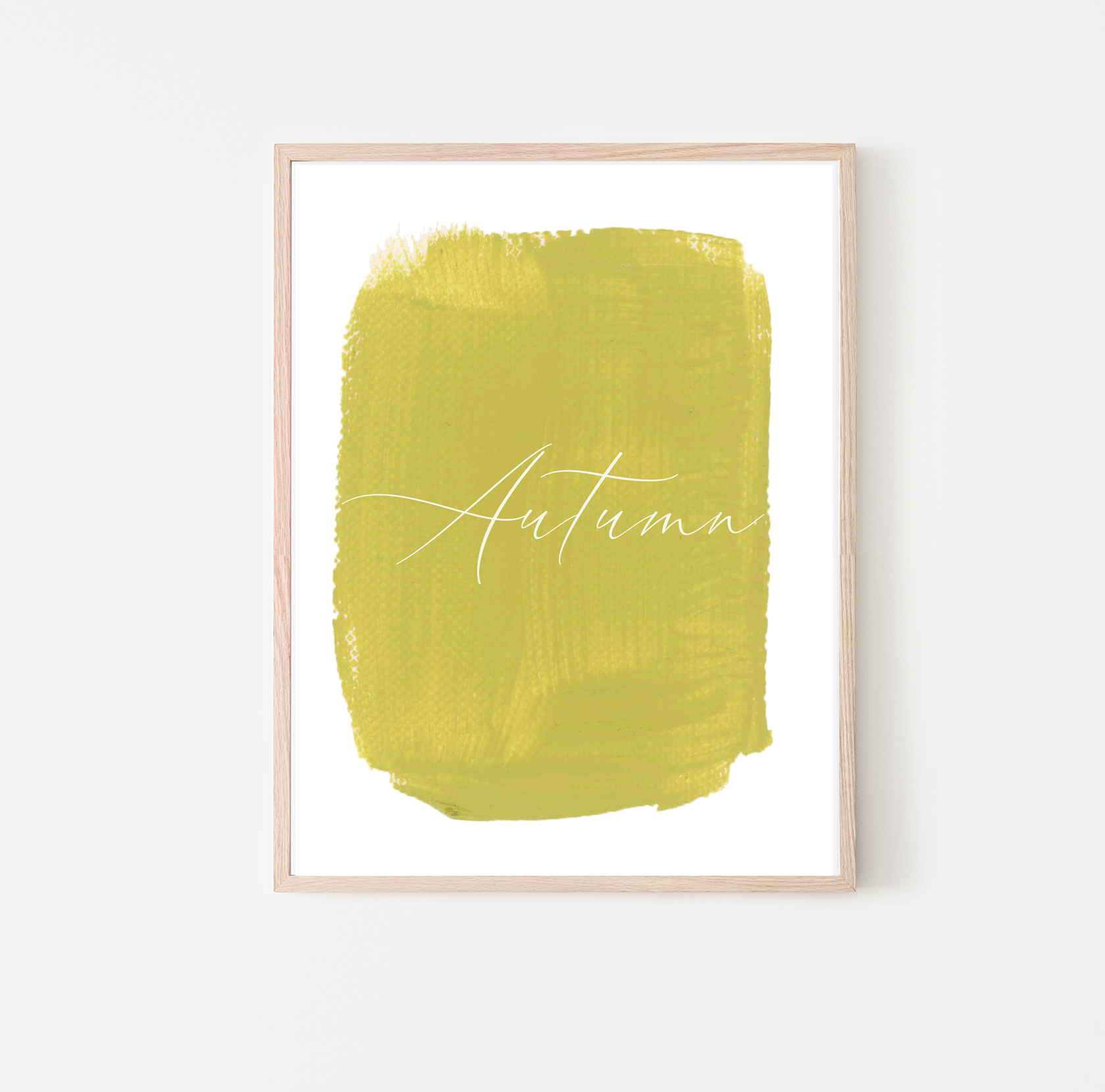 Green Watercolor Swatches - Fine Art Print Green Watercolor Swatches - Fine Art Print
