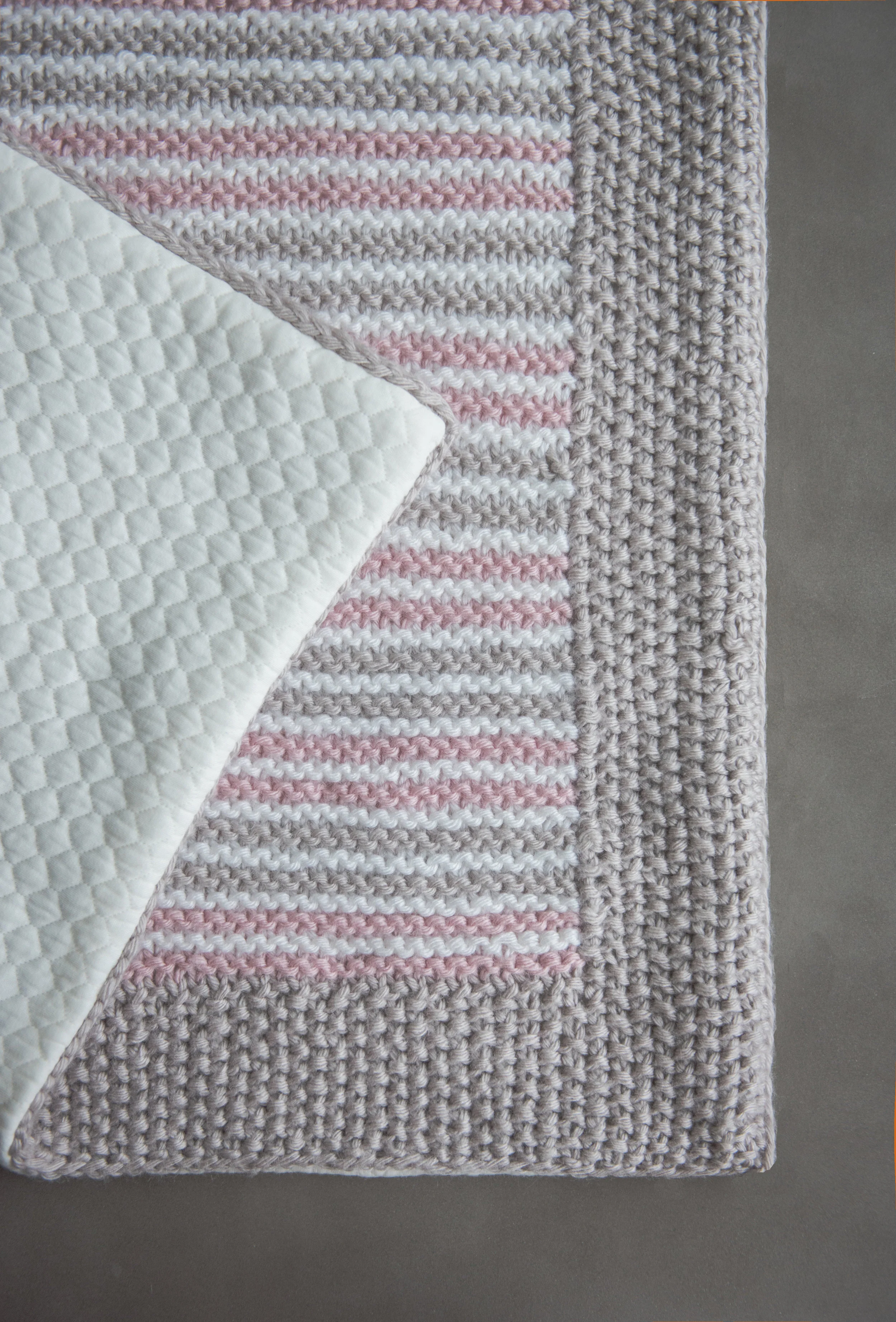 Hand Knit Baby Blankets Nursery 