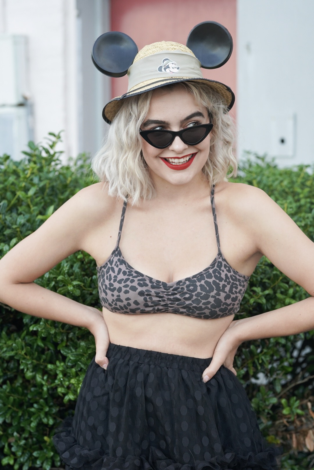 cheetah print bralette