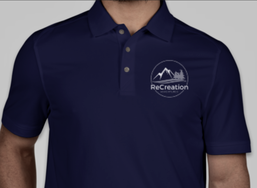 dri fit navy polo
