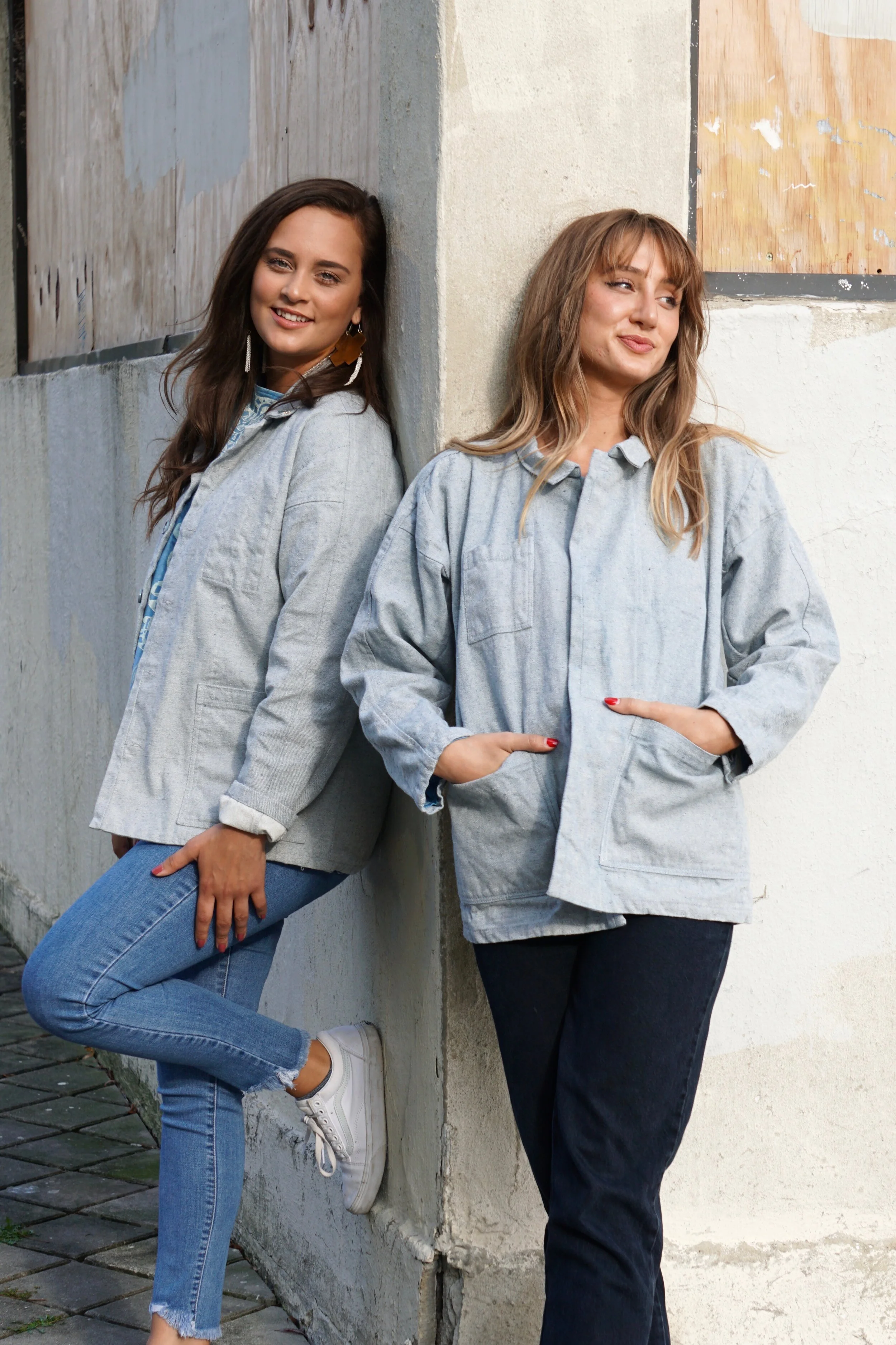 next denim utility jacket