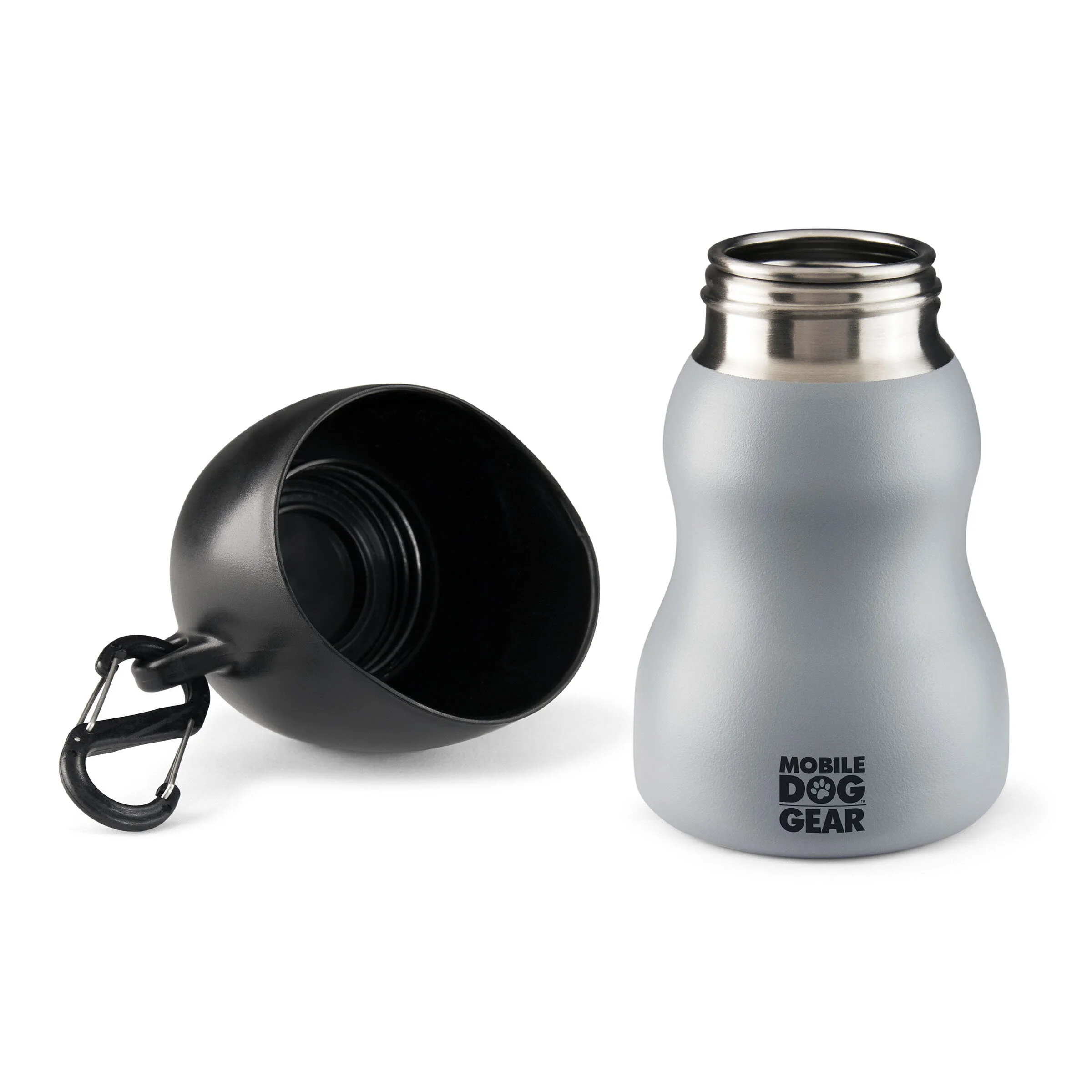 metal dog water bottle