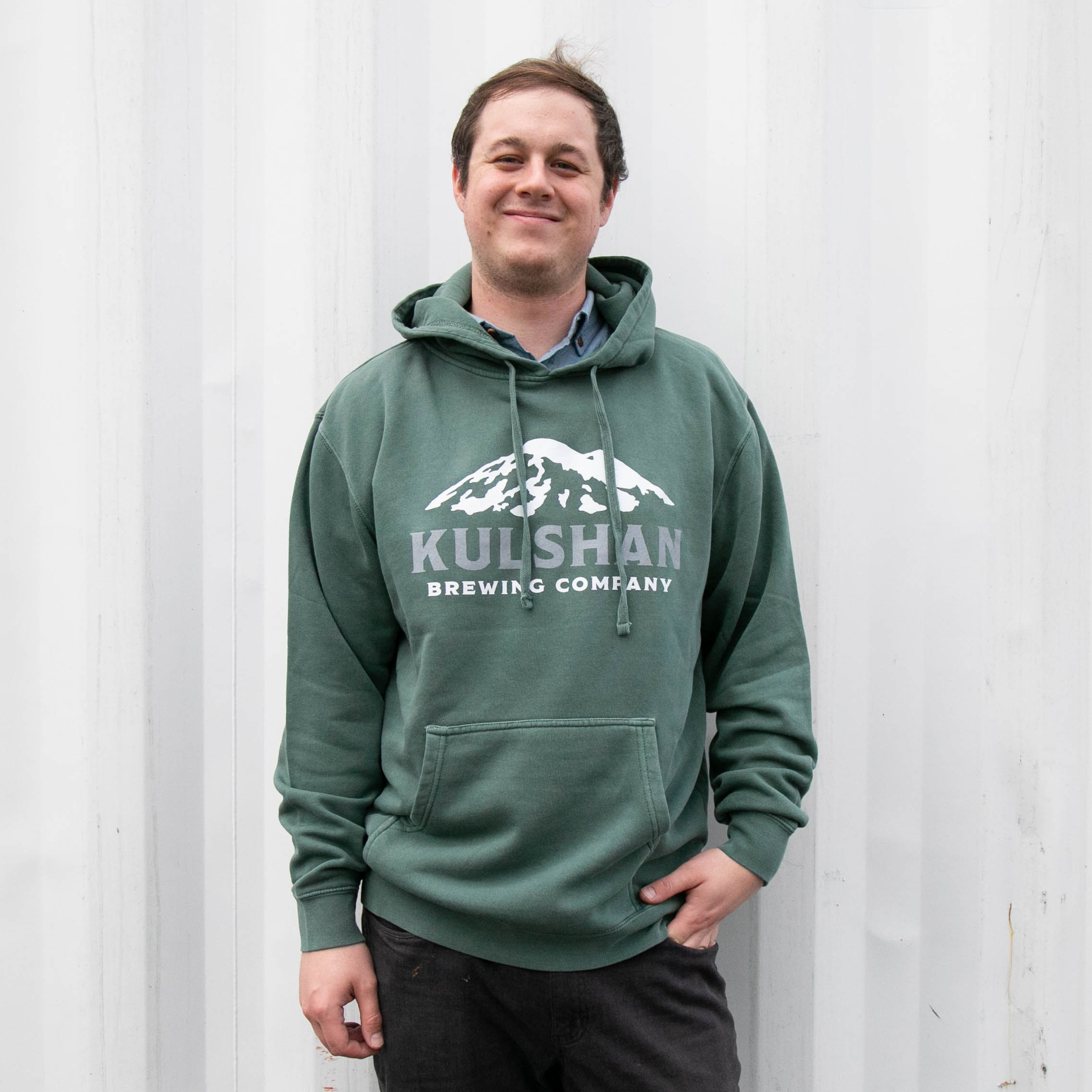 pigment dyed hoodie