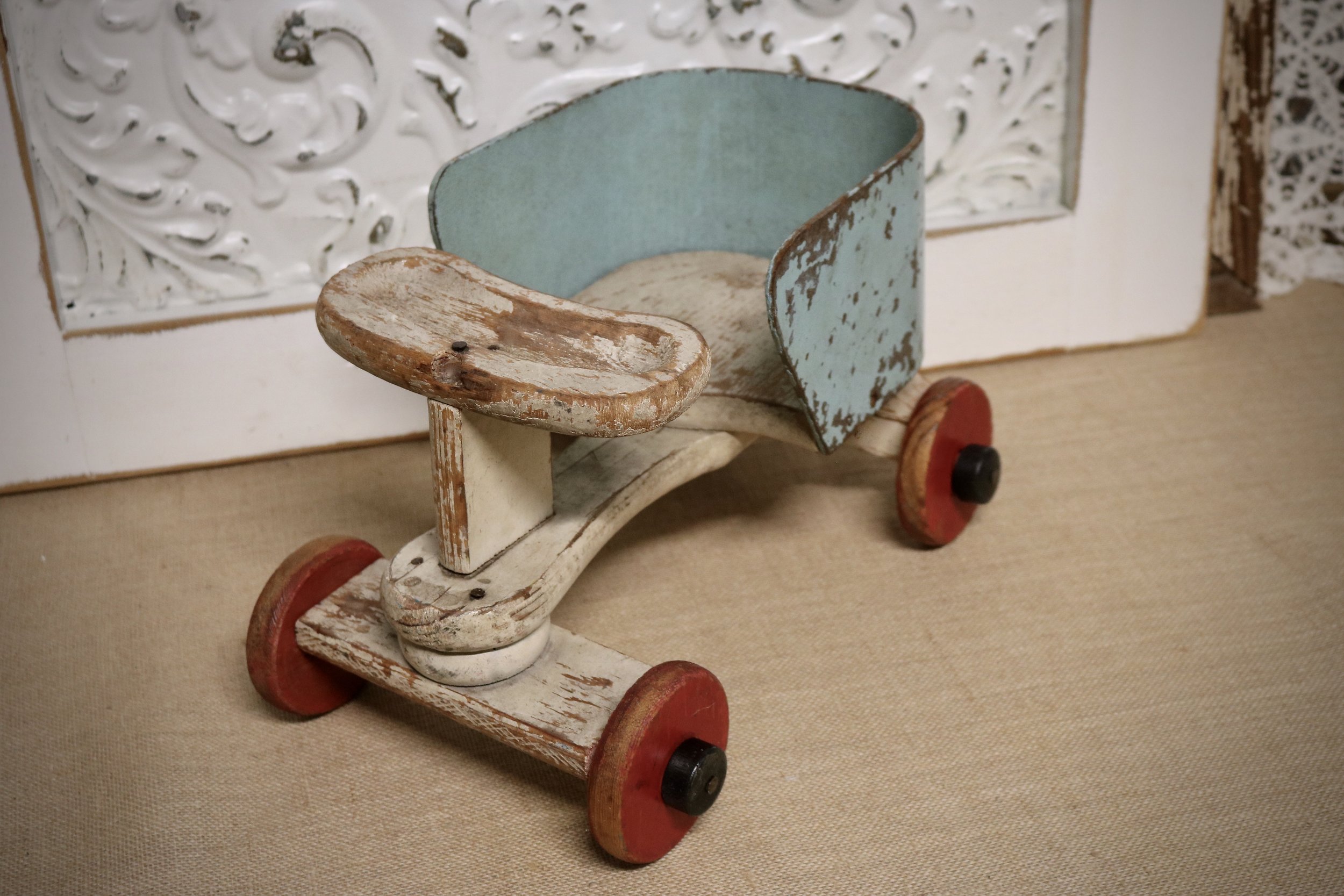baby cart wooden