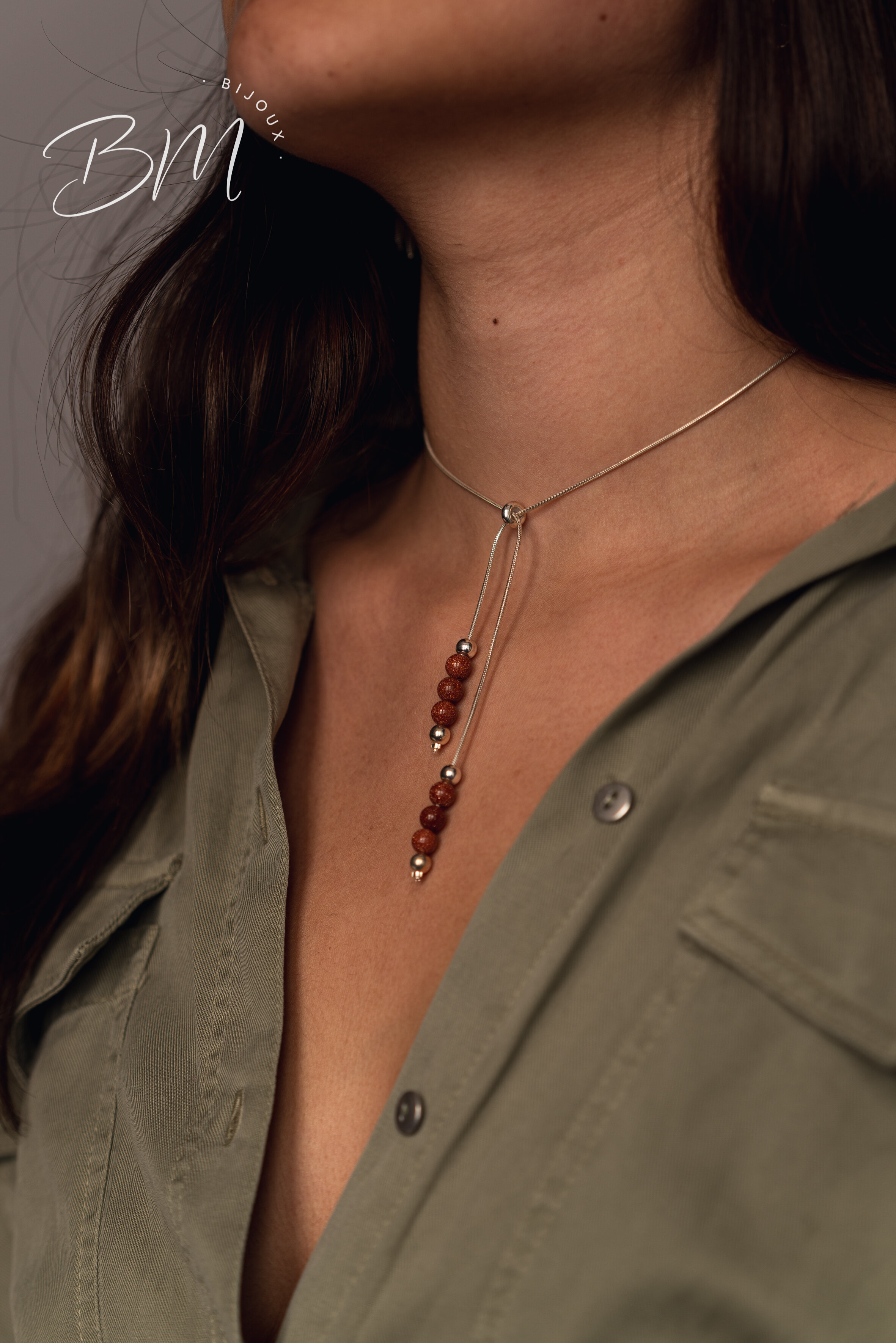 Annis - Sterling silver snake chain 