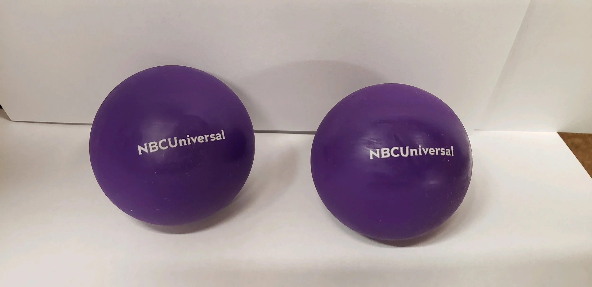purple stress ball